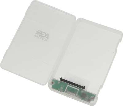 Внешний корпус для HDD AgeStar 3UBCP3 SATA пластик белый 2.5"