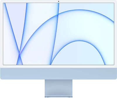 Компьютер iMac 2021 24" Z12X000AS Blue (M1 8-core CPU / 8-core GPU/ 16 / 512)