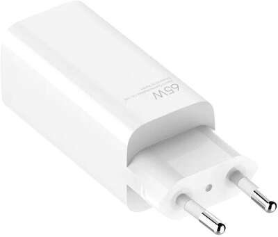 Зарядное устройство Xiaomi Mi 65W GaN Charger (Type-A + Type-C) EU (BHR5515GL)