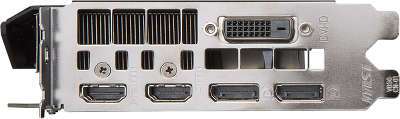 Видеокарта MSI nVidia GeForce GTX1070 Aero ITX 8Gb DDR5 PCI-E DVI, 2HDMI, 2DP
