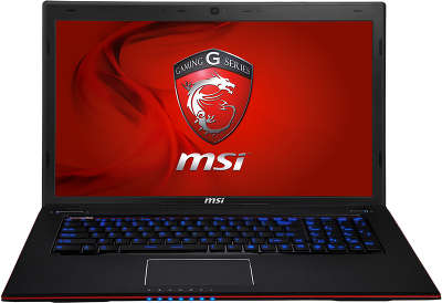 Ноутбук MSI GE70 2OE-097RU 17.3" FHD /i7-4700MQ/8/128 (64Gb*2 SSD)+750 (7200)/ GTX765M 2G/Multi/ WF/BT/CAM/ W8