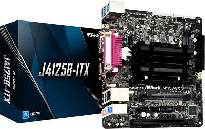 Материнская плата ASRock J4125B-ITX