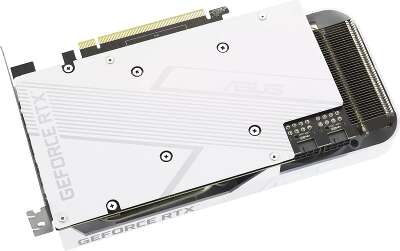 Видеокарта ASUS NVIDIA nVidia GeForce RTX 3060Ti DUAL-RTX3060TI-O8GD6X-WHITE 8Gb DDR6X PCI-E HDMI, 3DP