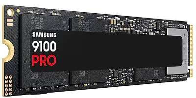 Твердотельный диск 2TB Samsung 9100 PRO, M.2, PCI-E 5.0 x4, TLC 3D NAND [R/W - 14800/13400 MB/s]