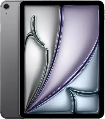 Планшет Apple iPad Air 2025 A3267 M3 4.05 8C RAM8Gb ROM128Gb 11" IPS 2360x1640 5G eSIM iOS серый космос 12Mpix 12Mpix BT WiFi 9hr