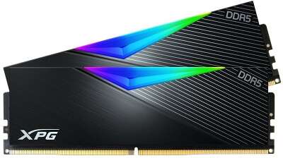 Набор памяти DDR5 DIMM 2x16Gb DDR5600 ADATA XPG Lancer RGB (AX5U5600C3632G-DCLARBK)