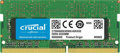 Модуль памяти SODIMM DDR4 4096Mb DDR2666 Crucial (CT4G4SFS8266)
