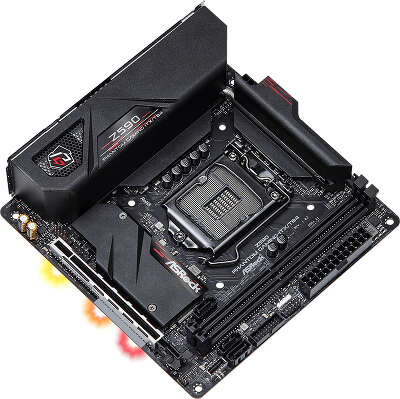 Материнская плата mini-ITX LGA1200 ASRock Z590 PHANTOM GAMING-ITX/TB4