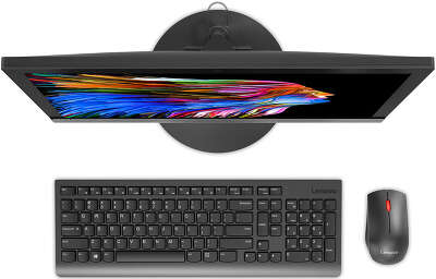 Моноблок Lenovo V130-20IGM 19.5" 1440x900 J4005/4/WF/BT/Cam/Kb+Mouse/W10,черный