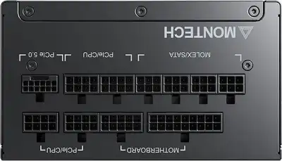 Блок питания Montech ATX 850W TITAN GOLD Gen.5 80+ gold (20+4pin) APFC 135mm fan 12xSATA Cab Manag RTL