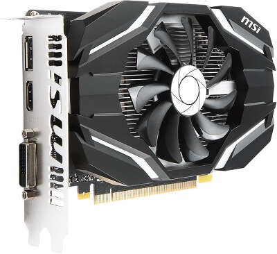 Видеокарта MSI nVidia GeForce GTX1050Ti 4G OCV1 4Gb DDR5 PCI-E DVI, HDMI, DP