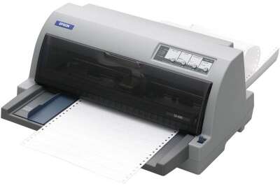 Принтер матричный EPSON LQ-690 (A4+, 24pin, 529 cps, USB, LPT) (C11CA13051)