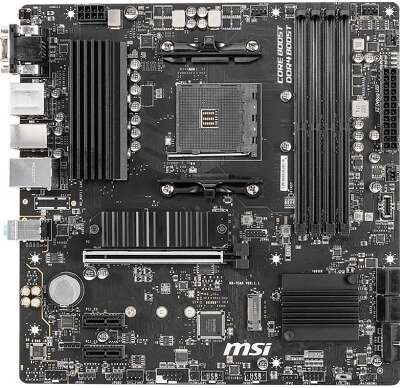 Материнская плата MSI B550M PRO-VDH B550, AM4, 4*DDR4, 1*PCIEx16, 2*PCIEx1, 2*M.2, 1*TypeC, , 6*USB3.2Gen1, 6*USB2.0, 4*SATA3.0, 1G, VGA, DP, HDMI, M-ATX, RTL