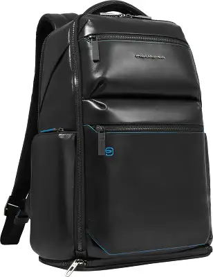 Рюкзак мужской Piquadro Blue Square CA6592B2BM/N черный кожа