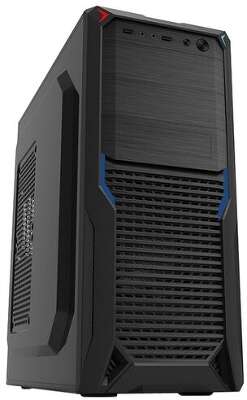 Корпус PowerCool S2012BK, черный, ATX, 500W (S2012BK-500W)
