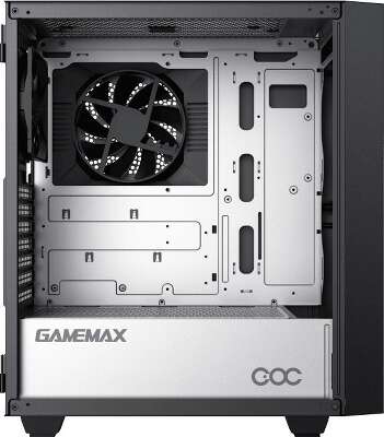 Корпус GameMax Brufen C3 BG, черный/серый, ATX, Без БП (Brufen C3 BG)