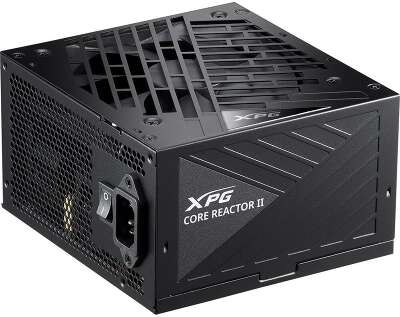 Блок питания 850W XPG CORE REACTOR II 850 (ATX v3.0, 80+ Gold, 20+4P, 6xPCIe 6+2P, 8xSATA, 2xMolex, 12cm fan) (COREREACTORII850G-BKCEU)