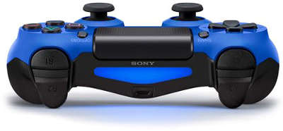 Контроллер Sony PS4 DualShock, синяя волна