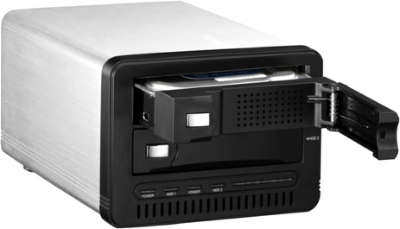 Внешний корпус для HDD AgeStar 3U2B3A1 SATA II алюминий hotswap 3.5"