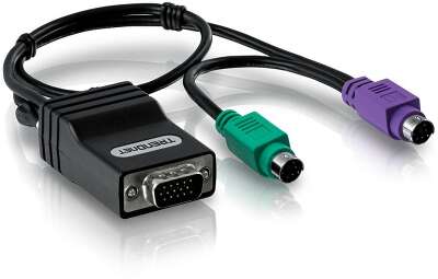 Переключатель консоли (KVM) TRENDnet CAT5 PS/2 Server Interface RTL {64}