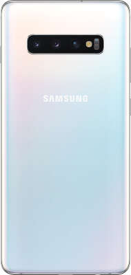 Смартфон Samsung SM-G975 Galaxy S10+, перламутр (SM-G975FZWDSER)