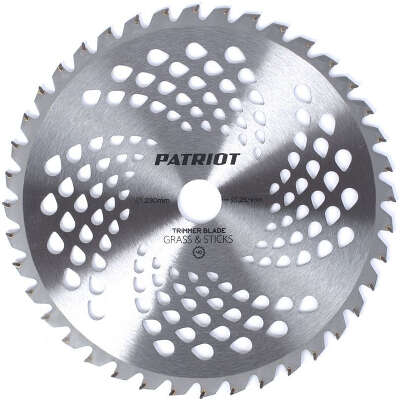 Нож смен. для садовых триммеров Patriot TBS-40 Promo L=230мм (809115226)