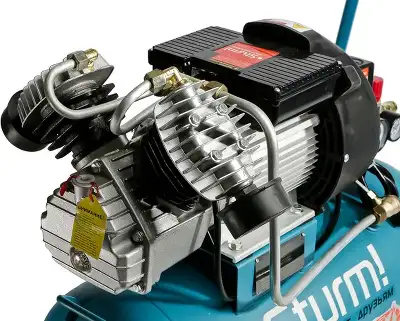 Компрессор поршневой Sturm! AC93250 масляный 410л/мин 50л 2400Вт синий/черный