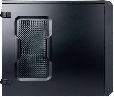 Корпус Midi Tower InWin PE689 Black 2*USB 3.0+Fan+Audio+2SATA ATX RACKMOUNT*(без блока питания)