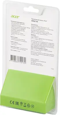 Мышь Acer OMW140 черный оптическая 1200dpi USB 3but (ZL.MCEEE.00L)