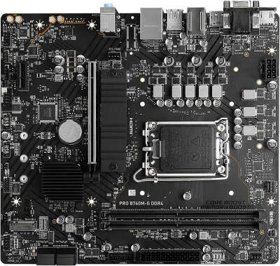 Материнская плата mATX LGA1700 MSI PRO B760M-G DDR4