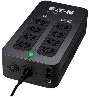ИБП Eaton S3 700 IEC, 700VA, 420W, IEC, черный