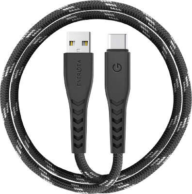 Кабель EnergEA NyloFlex USB to USB-C, 1.5 м, Black [CBL-NFAC5U-BLK150]