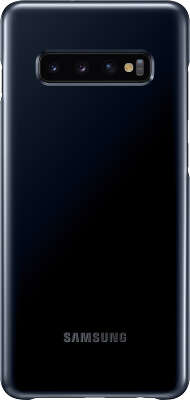 Чехол Samsung для Samsung Galaxy S10+ LED Cover, Black (EF-KG975CBEGRU)