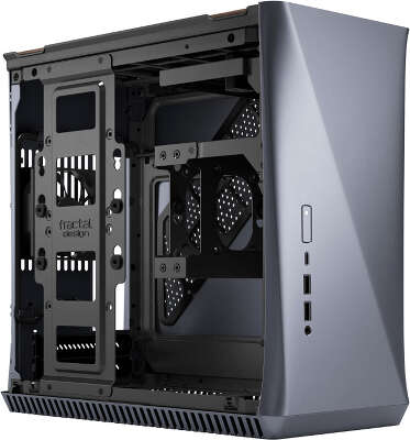 Корпус Fractal Design ERA ITX, серый, mini-ITX, Без БП (FD-CA-ERA-ITX-GY)