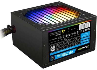 GameMax Блок питания ATX 700W VP-700-RGB 80+, Ultra quiet