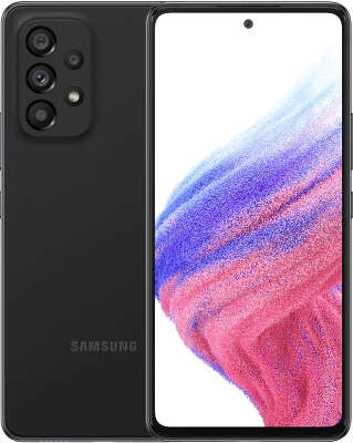 Смартфон Samsung SM-A536 Galaxy A53 5G 128Гб Dual Sim LTE, черный (SM-A536EZKDSKZ)