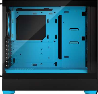 Корпус Fractal Design Pop Air RGB Cyan, черный/голубой, ATX, Без БП (FD-C-POR1A-02)
