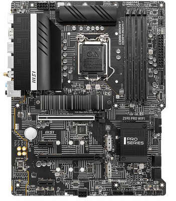 Материнская плата ATX LGA1200 MSI Z590 PRO WIFI