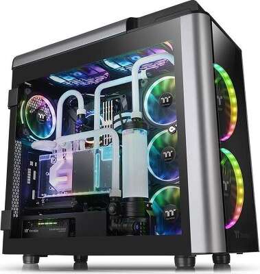 Корпус Thermaltake Level 20 GT RGB Plus, серебристый, ATX, Без БП (CA-1K9-00F1WN-01)