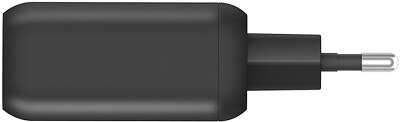 Зарядное устройство EnergEA Ampcharge GaN65 65W, 2xUSB-C/USB, Black [AC-GAN65EU-BLK]