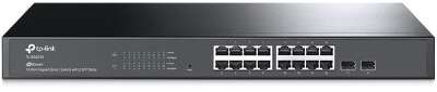 TP-Link SG2218 Коммутатор JetStream линейки Smart с 16 гигабитными портами RJ45 и 2 портами SFP