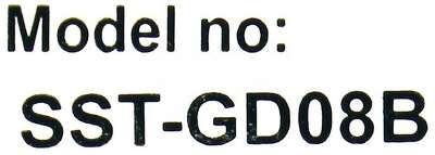 Корпус SilverStone GD08B, черный, EATX, Без БП (SST-GD08B)