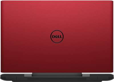 Ноутбук Dell Inspiron 7577 15.6" Red FHD i7-7700HQ/16/1000+128SSD/GTX 1050Ti 4G//WF/BT/CAM/Linux