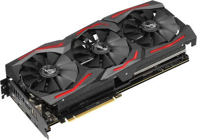 Видеокарта ASUS nVidia GeForce RTX 2060 ROG Strix SUPER OC 8Gb GDDR6 PCI-E 2HDMI, 2DP