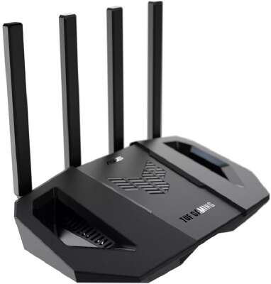 Роутер беспроводной ASUS TUF-BE3600 100/1000/2500BASE-T,  Wi-Fi 7 (802.11be), 802.11 a/b/g/n/ac/ax/be,  2.4 ГГц/5 ГГц  черный