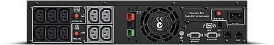 ИБП CyberPower PR1000ELCDRTXL2U, 1000VA, 750W, IEC