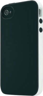 Чехол Belkin Grip Candy для iPhone 4/4S, Black/White [F8Z814cwC01]