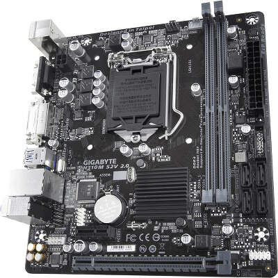 Материнская плата microATX LGA1151v2 GIGABYTE H310M S2V 2.0