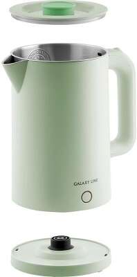 Чайник электрический Galaxy Line GL 0362 1.7л. 2200Вт фисташковый (корпус: нержавеющая сталь/пластик)