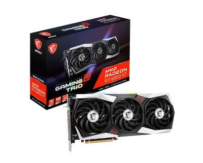 Видеокарта MSI AMD Radeon RX 6800 XT GAMING Z TRIO 16G 16Gb DDR6 PCI-E HDMI, 3DP